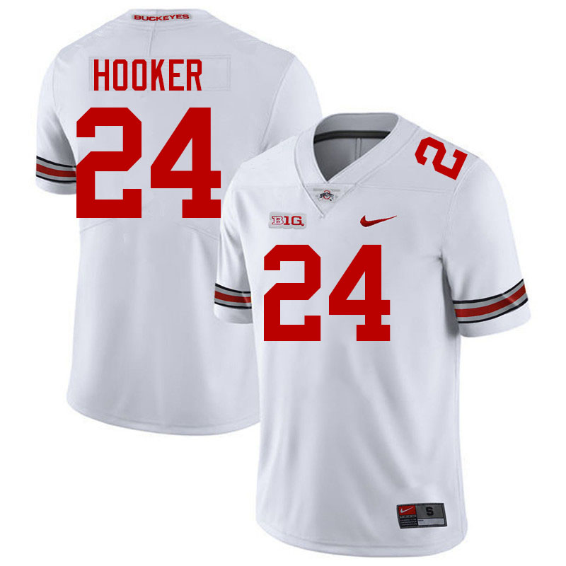 Malik Hooker Ohio State Buckeyes Jersey College Football Uniforms-White